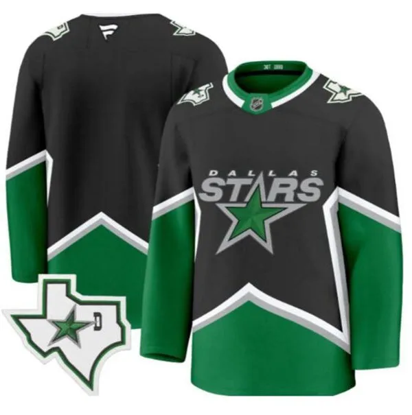 Men's Dallas Stars Blank 99 Cup Champs Throwback Jersey Black