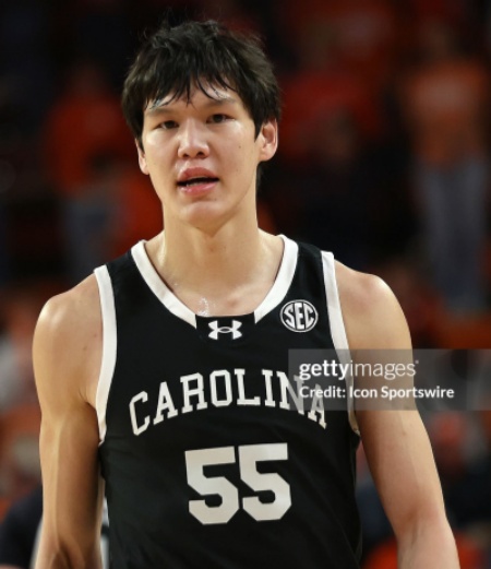 South Carolina Gamecocks #55 Mike Sharavjamts 2026 Black College Basketball Game Jersey