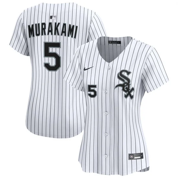Womens Chicago White Sox #5 Munetaka Murakami White Limited Jersey