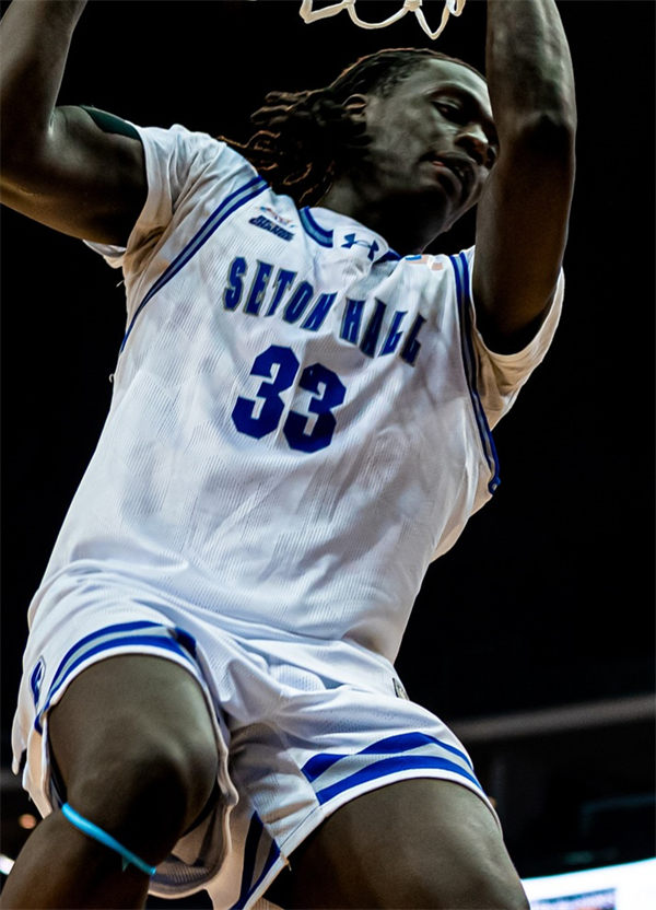 Mens Youth Seton Hall Pirates #33 Garwey Dual 2025 White Basketball Jersey