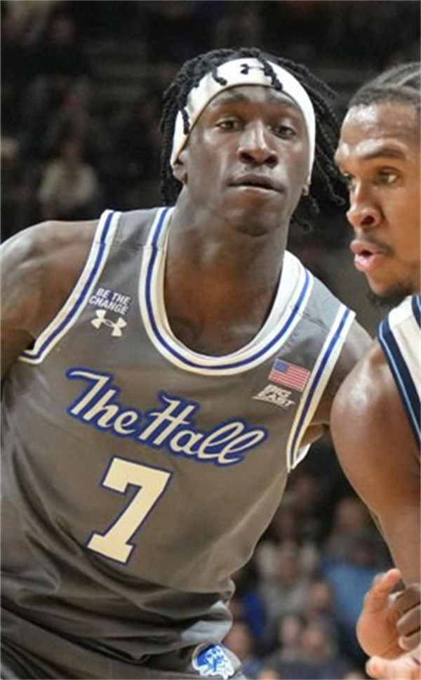 Mens Youth Seton Hall Pirates #7 Scotty Middleton 2024 Gray Basketball Jersey