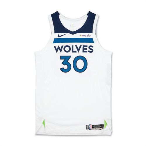 Men's Minnesota Timberwolves #30 Julius Randle White Nike Association Edition Jersey