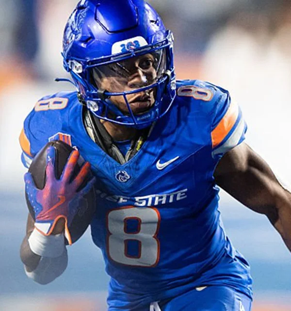 Boise State Broncos #8 MALIK SHERROD Nike 2025 Royal College Football Game Jersey