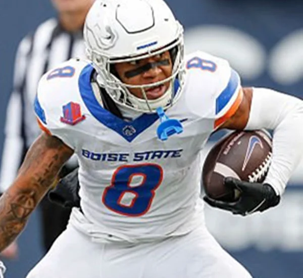 Boise State Broncos #8 MALIK SHERROD Nike 2025 White College Football Game Jersey