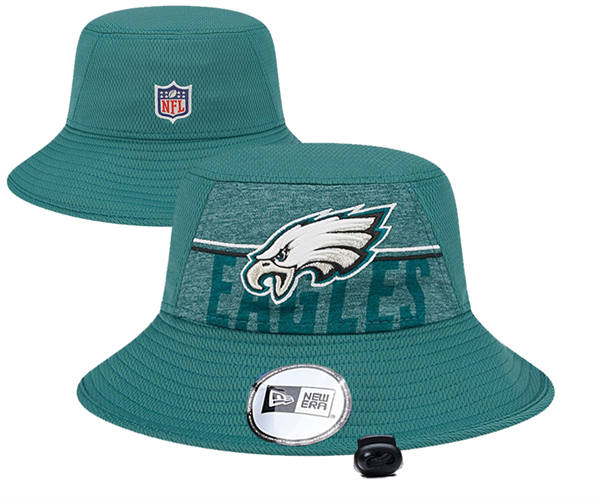 Philadelphia Eagles Green Bucket hat YD317131