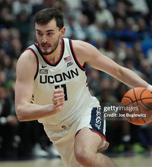 Mens Youth Uconn Huskies  #11 Alex Karaban White College Basketball Game Jersey