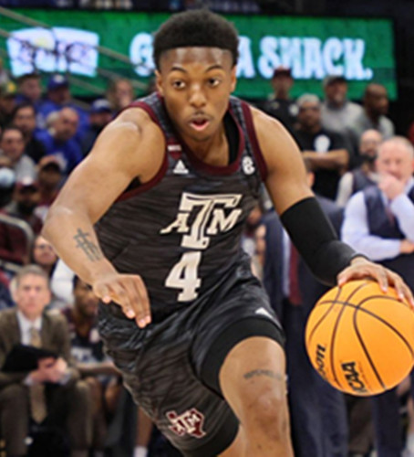 Mens Youth Texas A&M Aggies #4 Wade Taylor IV  Black College Basketball Game Jersey