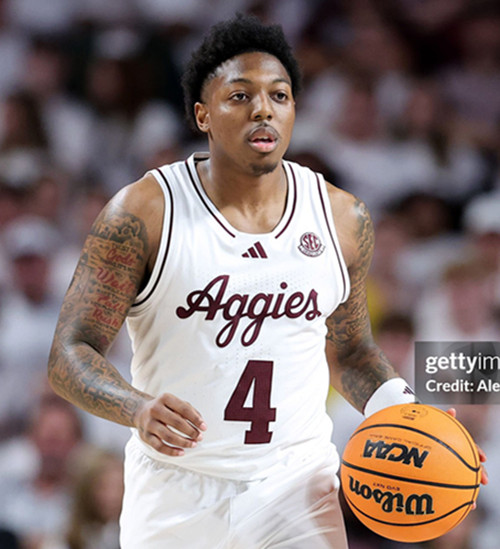 Mens Youth Texas A&M Aggies #4 Wade Taylor IV White Aggies College Basketball Game Jersey