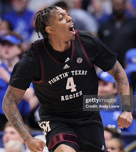 Mens Youth Texas A&M Aggies #4 Wade Taylor IV  Black Fightin College Basketball Game Jersey