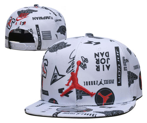 Embroidered Air Jordan White Snapback Hat YD427129
