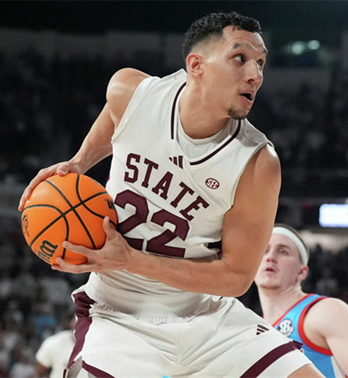 Mens Youth Mississippi State Bulldogs #22 RJ Meléndez 2025 White College Basketball Game Jersey