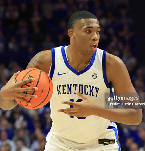 Mens Youth Kentucky Wildcats #10 Brandon Garrison White College Basketball Game Jersey