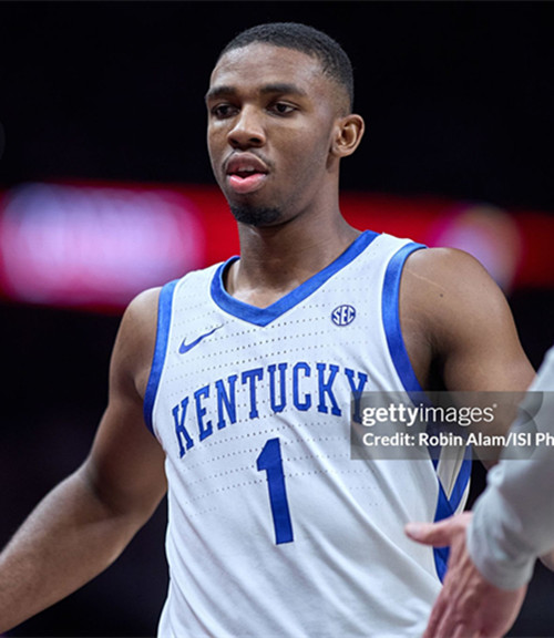 Mens Youth Kentucky Wildcats #1 Lamont Butler White College Basketball Game Jersey