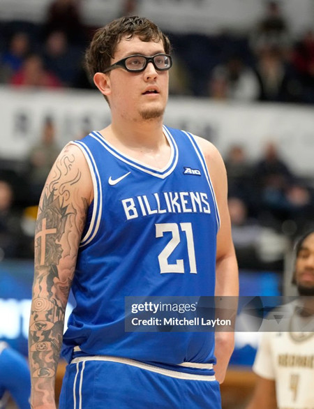 Saint Louis Billikens #21 Robbie Avila Blue College Basketball Game Jersey