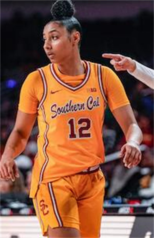 Unisex USC Trojans #12 JuJu Watkins 2025 Gold Womens Basketball Game Jersey