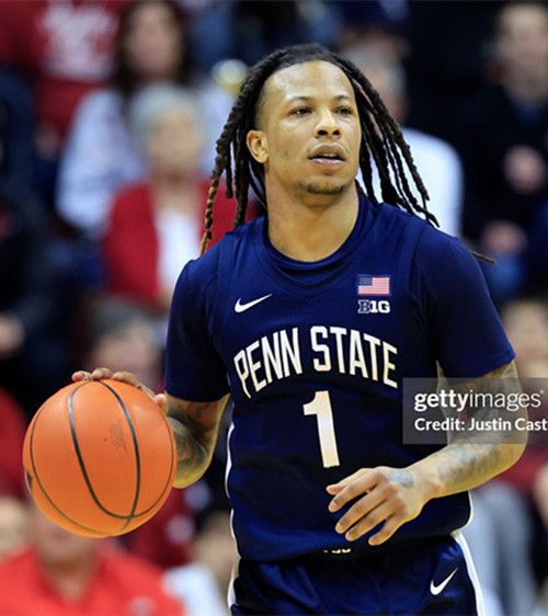 Mens Youth Penn State Nittany Lions #1 Ace Baldwin Jr. 2025 Navy College Basketball Game Jersey