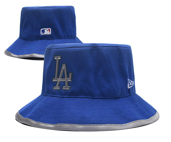 Embroidered MLB Los Angeles Dodgers Rloyal Bucket Hat YD25311