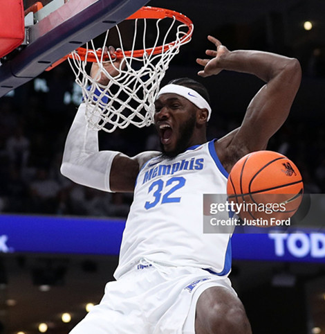 Mens Youth Memphis Tigers #32 Moussa Cisse 2025 White College Basketball Game Jersey