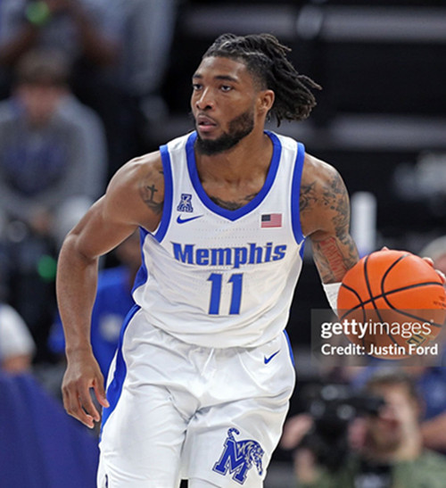 Mens Youth Memphis Tigers #11 Tyrese Hunter 2025 White College Basketball Game Jersey