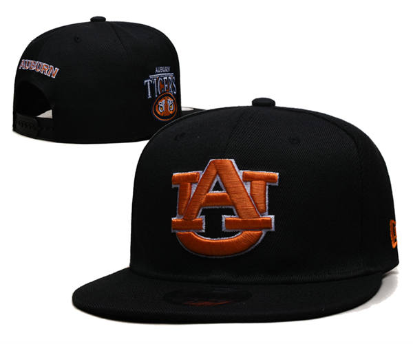 NCAA Auburn Tigers Black Reflex Logo Snapback Cap GS2503202 (1)