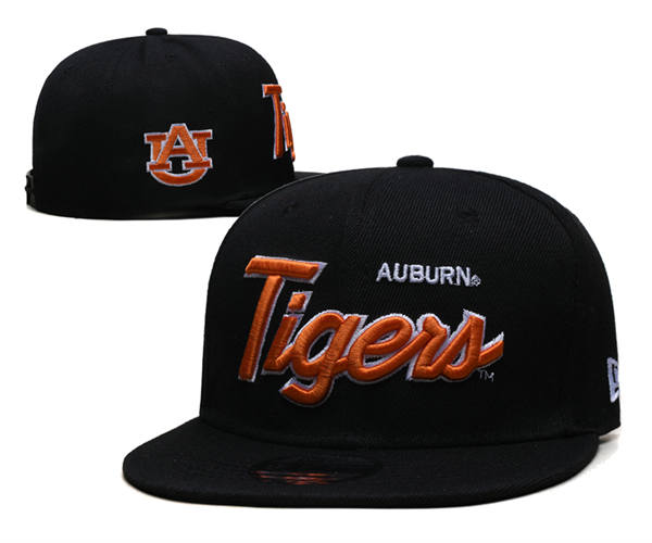 NCAA Auburn Tigers Black Snapback Cap GS2503202 (3)
