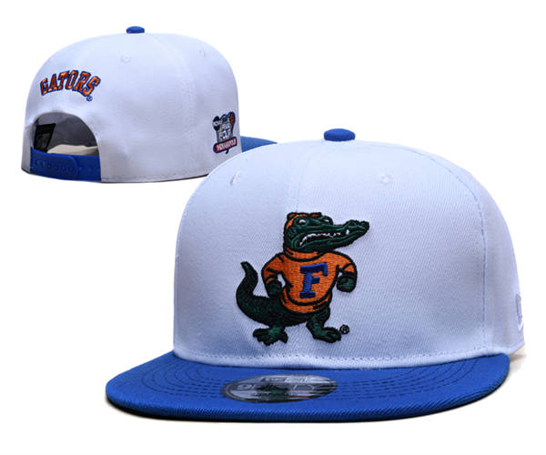 NCAA Florida Gators White Rolay Tow-tone Snapback Cap GS2503202 (4)