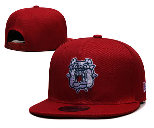 NCAA Fresno State Bulldogs Red Snapback Cap GS2503202 (6)