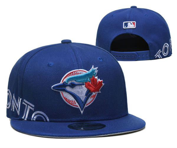 Embroidered MLB Toronto Blue Jays Royal Legacy True Snapback Hat YD22438