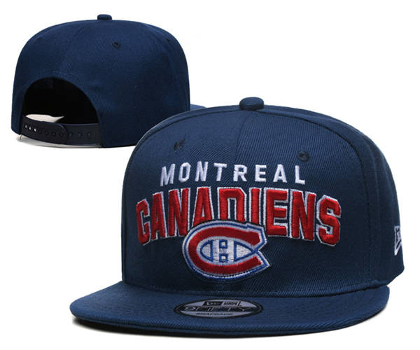 Montreal Canadiens Navy Snapback Hat YD2503212 (15)