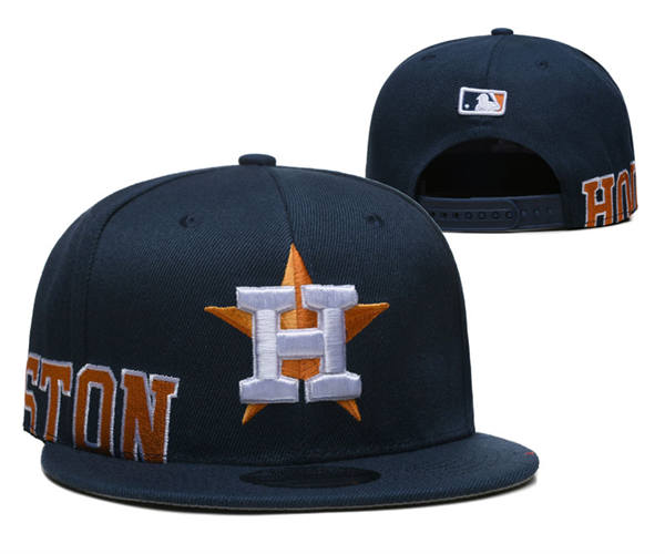 Embroidered MLB Houston Astros Navy Primary Logo Snapback Hat YD20934