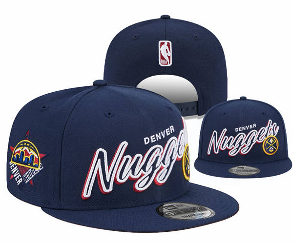 NBA Denver Nuggets Navy Legacy True Snapback Hat YD2503211 (1)