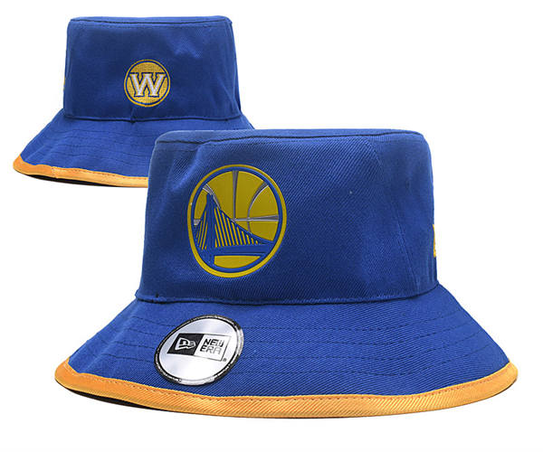 NBA Golden State Warriors Royal Bucket Hat YD2503211 (2)