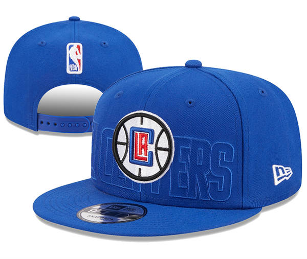 NBA Los Angeles Clippers Blue Snapback Hat YD2503211 (1)