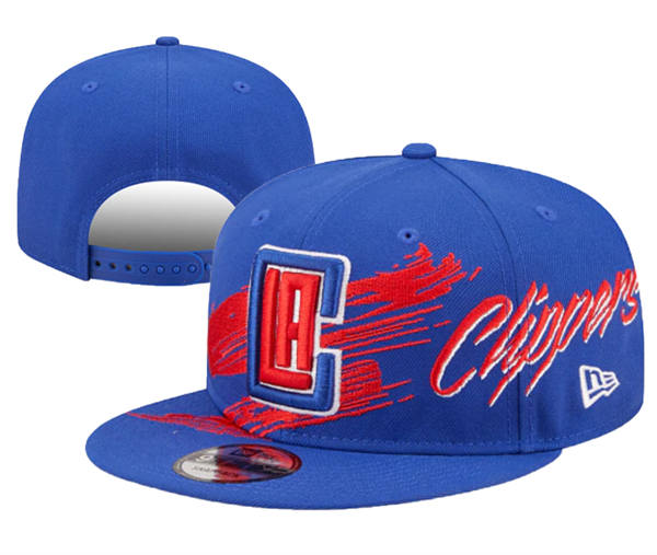NBA Los Angeles Clippers blue Legacy True Snapback Hat YD2503211 (6)