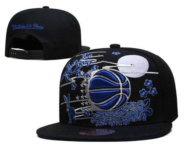 NBA Orlando Magic Black Mitchell & Ness Classics Snapback Hat YD2503211 (4)