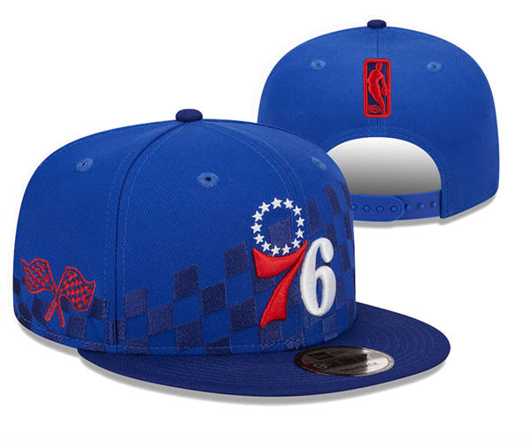 NBA Philadelphia 76ers royal flags Snapback Hat YD2503211 (8)
