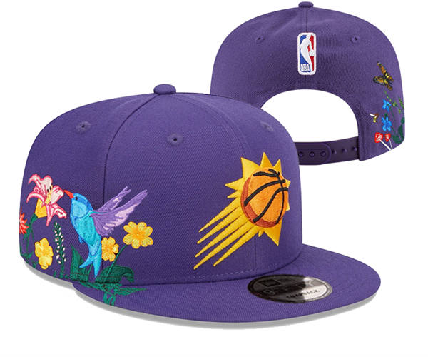 NBA Phoenix Suns Purple Garden Snapback Hat YD2503211 (9)