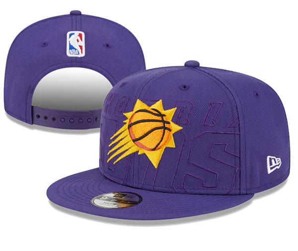 NBA Phoenix Suns purple relex logo Snapback Hat YD2503211 (2)