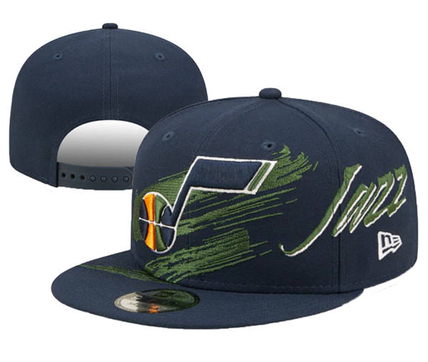 NBA Utah Jazz navy classics Snapback Hat YD2503211 (7)