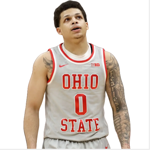 Mens Ohio State Buckeyes #0 John Mobley Jr. Nike 2025 Grey College Basketball Jersey