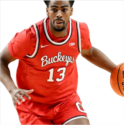 Mens Ohio State Buckeyes #13 Sean Stewart Nike Scarlet Retro College Baketball Jersey