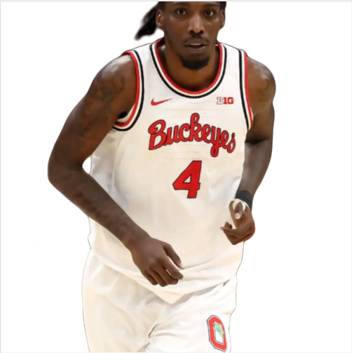 Mens Ohio State Buckeyes #4 Aaron Bradshaw Nike White Turning Back The Clocks 1980'S RETRO Basketball Jersey