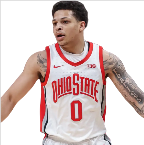 Mens Ohio State Buckeyes #0 John Mobley Jr. Nike 2025 White Primary College Basketball Game Jersey