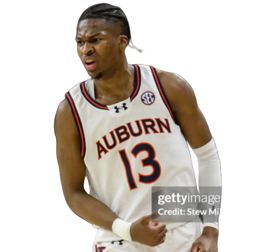 Mens Youth Auburn Tigers #13 Miles Kelly 2025 White Basketball Game Jersey