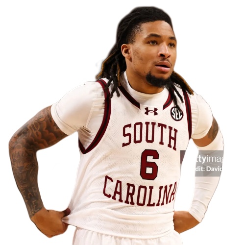 Men's South Carolina Gamecocks #6 Jamarii Thomas White College Basketball Game Jersey