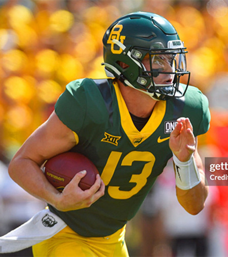 Mens Youth Baylor Bears #13 Sawyer Robertson 2023 Green College Football Jersey