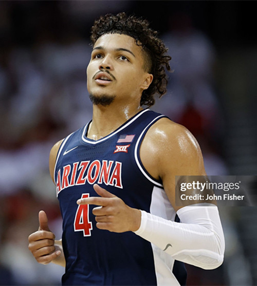 Mens Youth Arizona Wildcats #4 Trey Townsend Navy Retro College Basketball Game Jersey