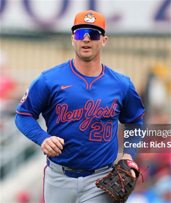 Mens New York Mets #20 Pete Alonso Nike 2025 Royal Pullover Alternate 2nd Limited Jersey