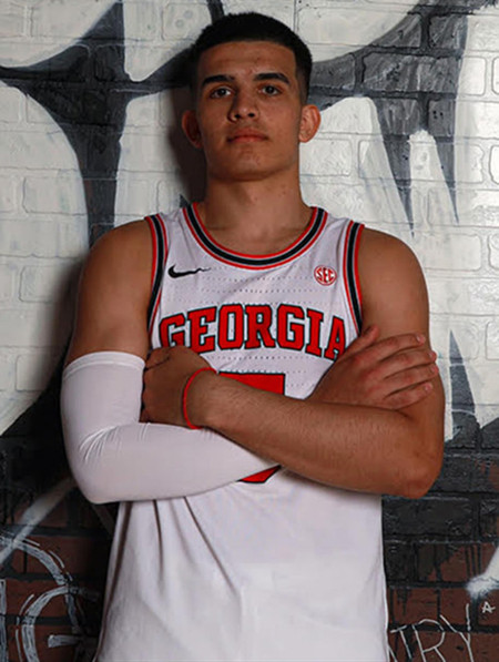 Georgia Bulldogs #3 Savo Drezgic White Retro College Basketball Game Jersey