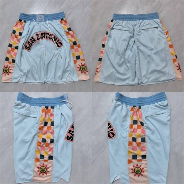 Men's San Antonio Spurs 4 Pockets 2024-25 City Edition Shorts